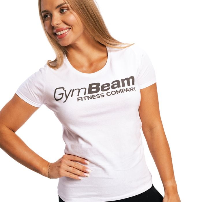Ženska majica Fitness White - GymBeam L