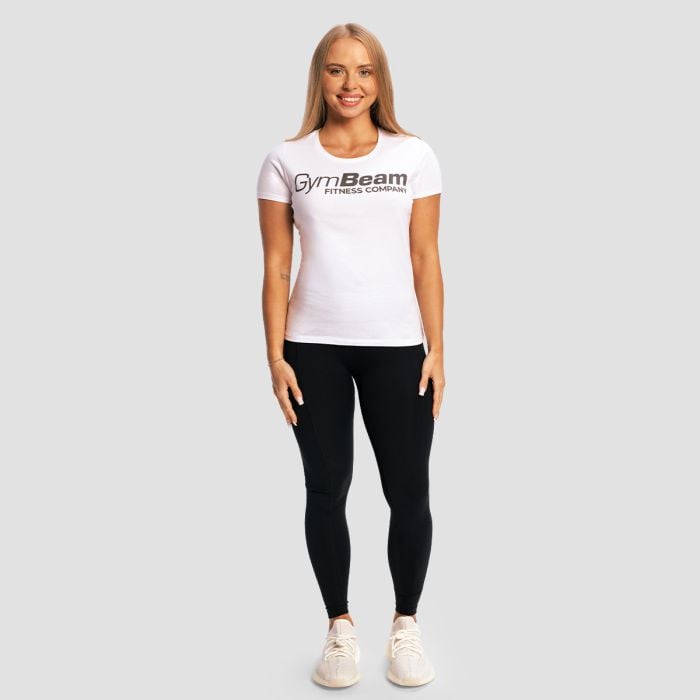 Ženska majica Fitness White - GymBeam L
