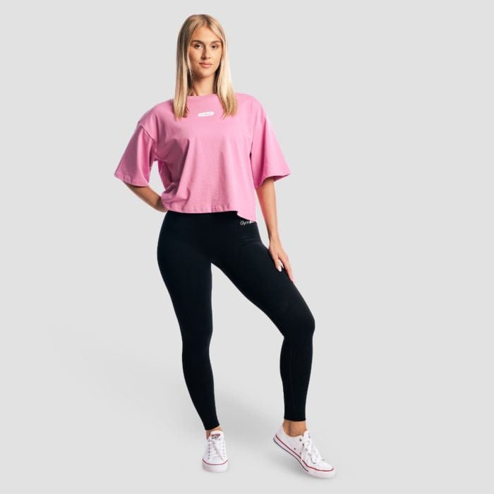 Ženska boxy majica Girls Club Pink - GymBeam M
