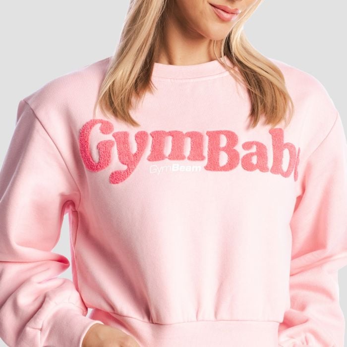 Ženski pulover GymBabe Cherrybloom - GymBeam S