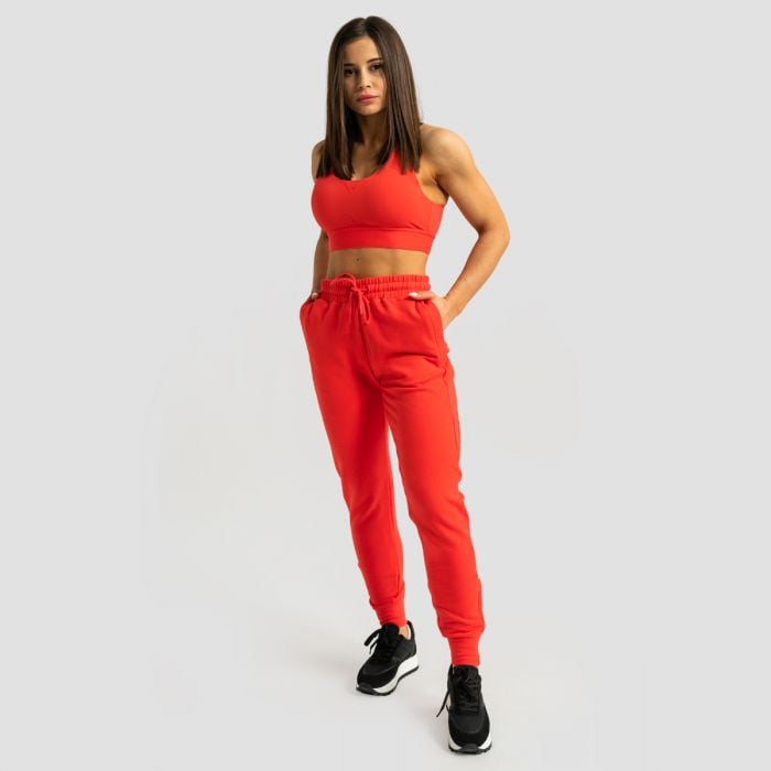 Ženska trenirka Limitless Hot Red - GymBeam M