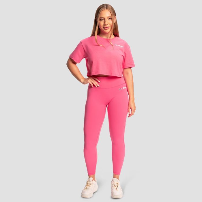 Ženska majica Limitless Cropped Dragonfruit - GymBeam M