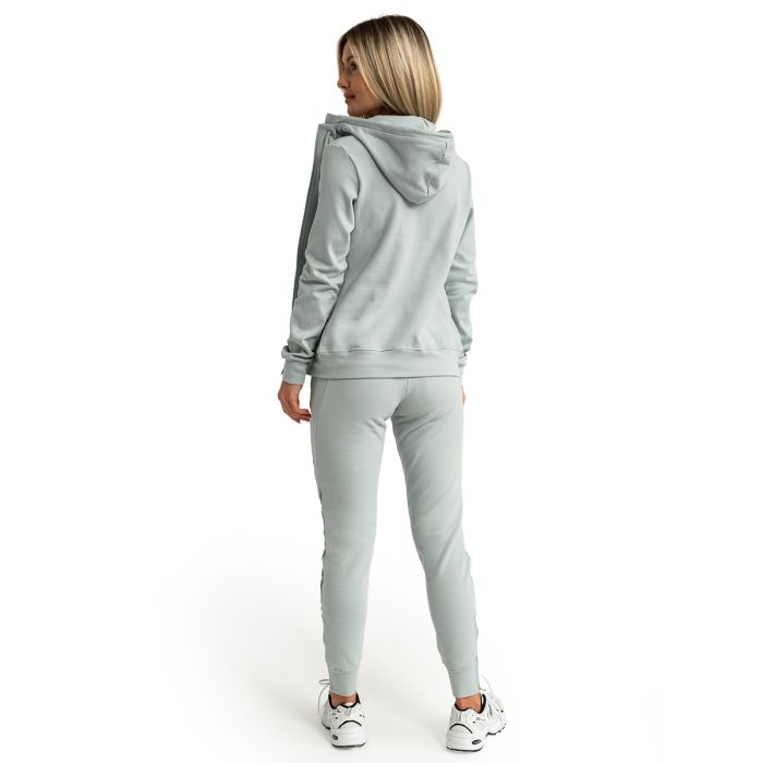 Ženska Zip Up jopica Limitless Eucalypt - GymBeam M