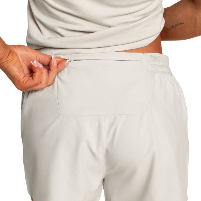 Ženske tekaške kratke hlače Pulse X Gray - GymBeam M