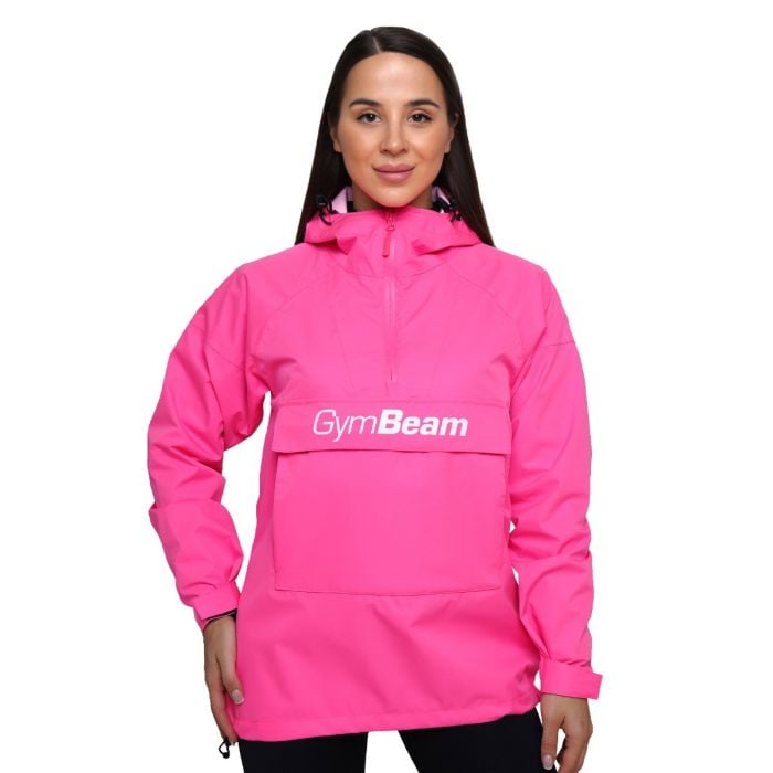 Ženska dežna jakna Smock Fuchsia - GymBeam M
