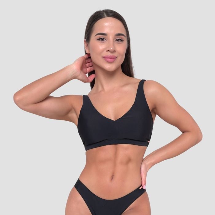 Ženski bikini top Sports Black - GymBeam L