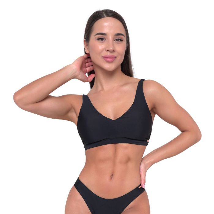 Ženski bikini top Sports Black - GymBeam L