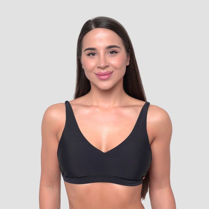 Ženski bikini top Sports Black - GymBeam L