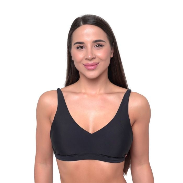 Ženski bikini top Sports Black - GymBeam L