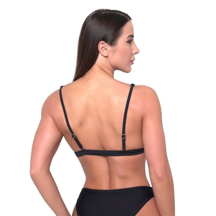 Ženski bikini top Sports Black - GymBeam L