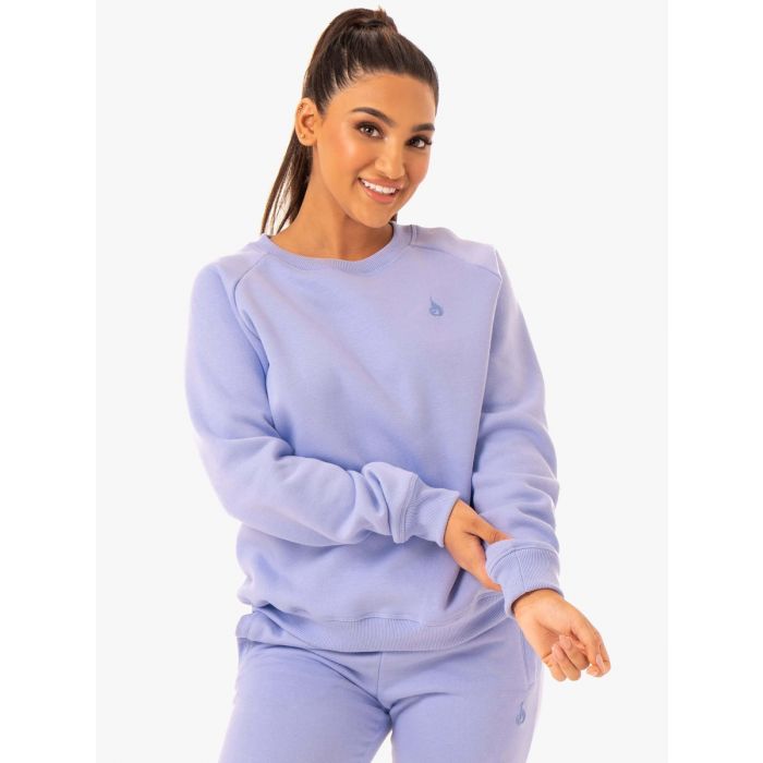Ženski pulover Adapt Boyfriend Sweater Lavender - Ryderwear