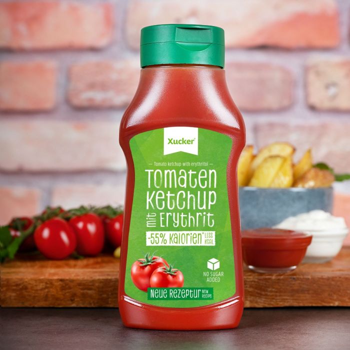 Kečap, sladkan z eritritolom - Xucker 500 ml