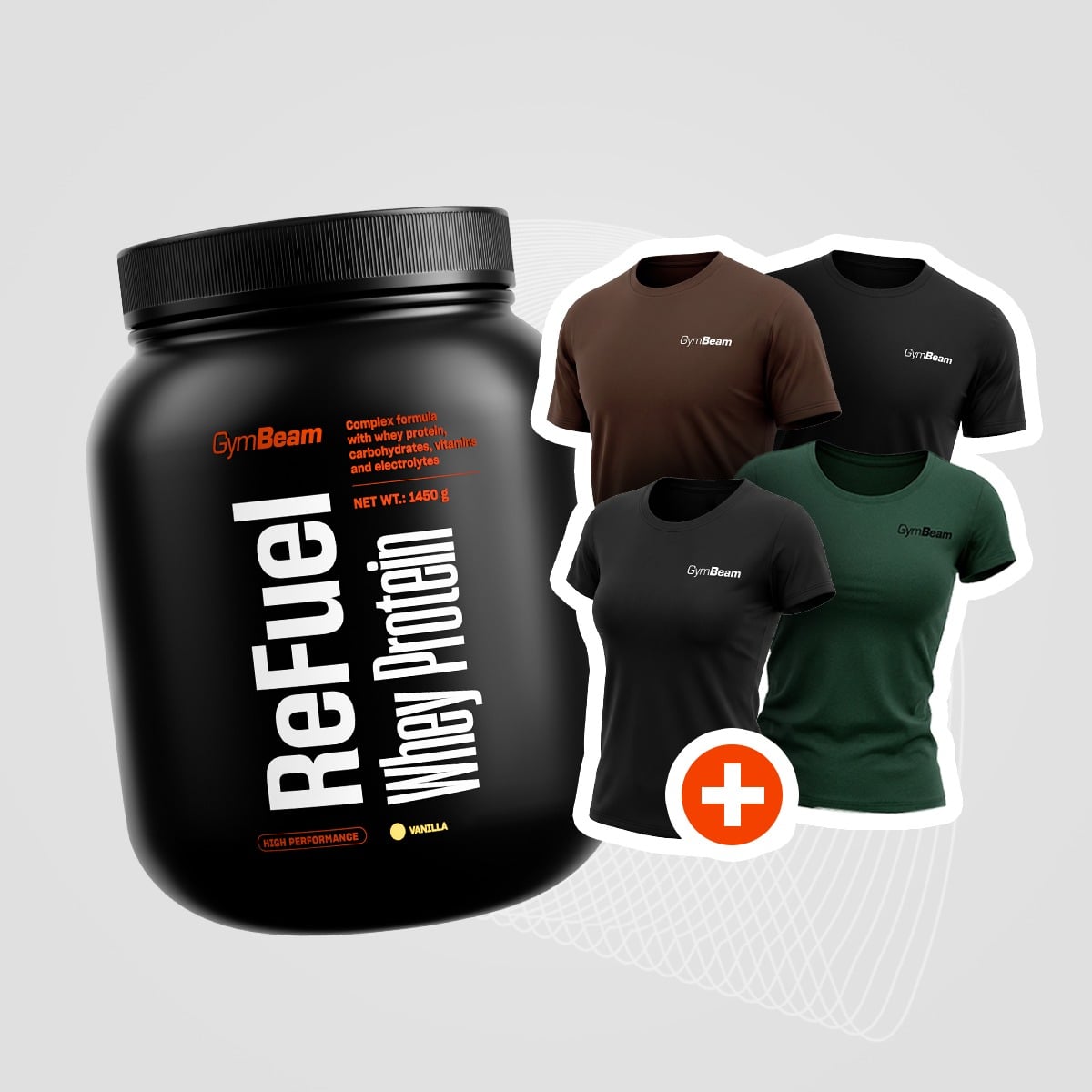 Sirotkine beljakovine ReFuel - GymBeam + darilo