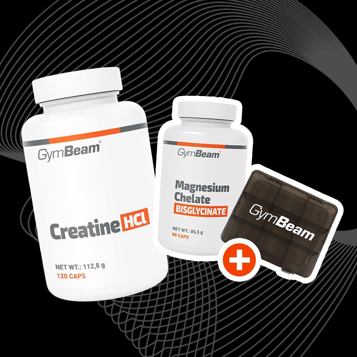 Kreatin HCl - GymBeam + darili