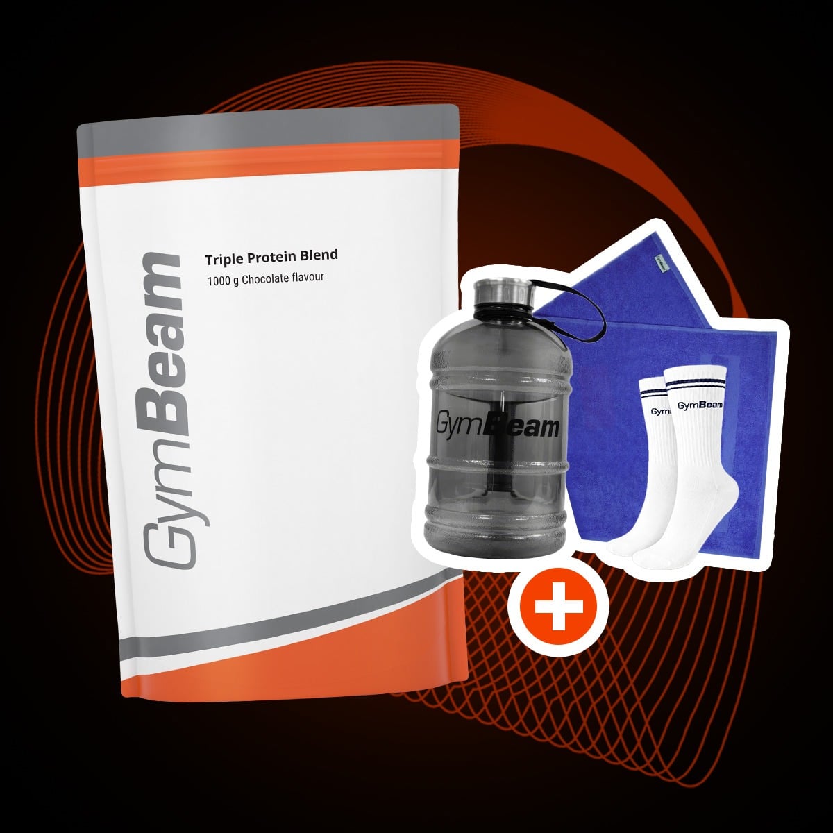 Triple Blend Protein - GymBeam + darilo