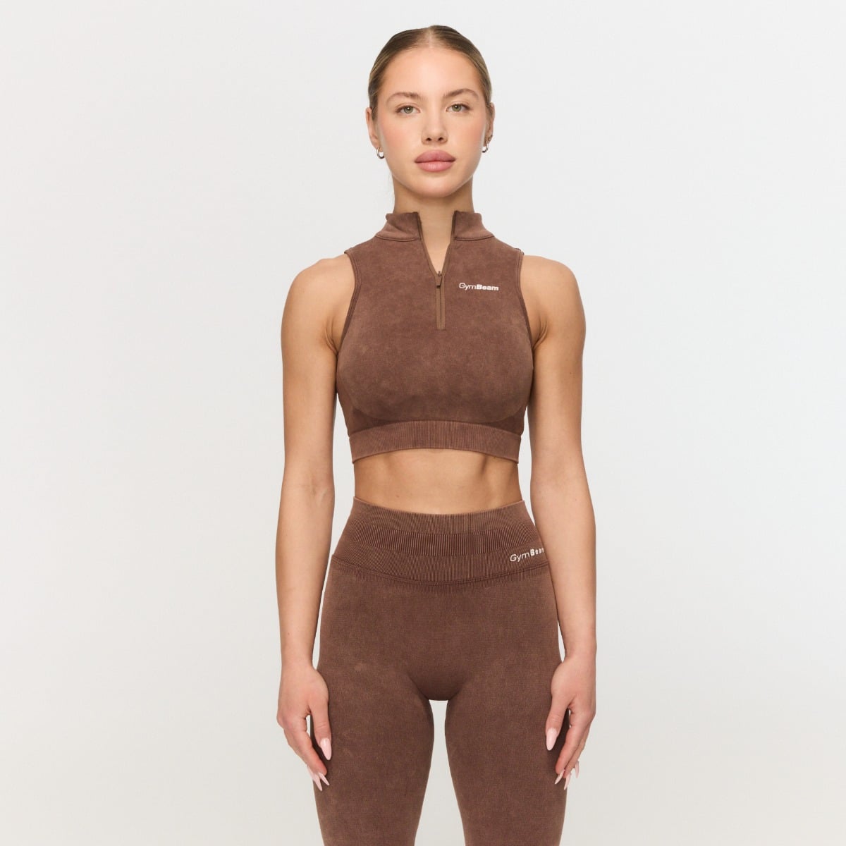 Brezšivni športni nedrček Fierce Brown - GymBeam