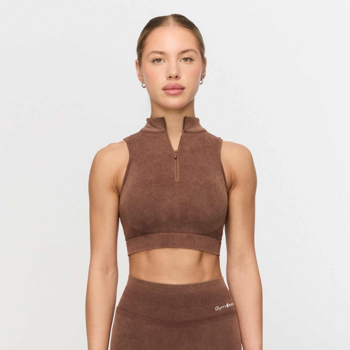 Brezšivni športni nedrček Fierce Brown - GymBeam
