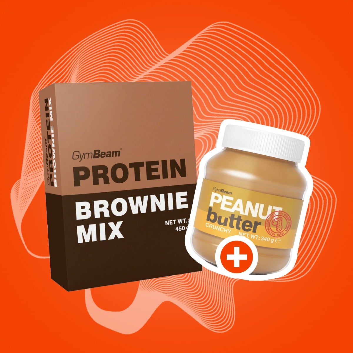 Protein Brownie Mix - GymBeam + darilo