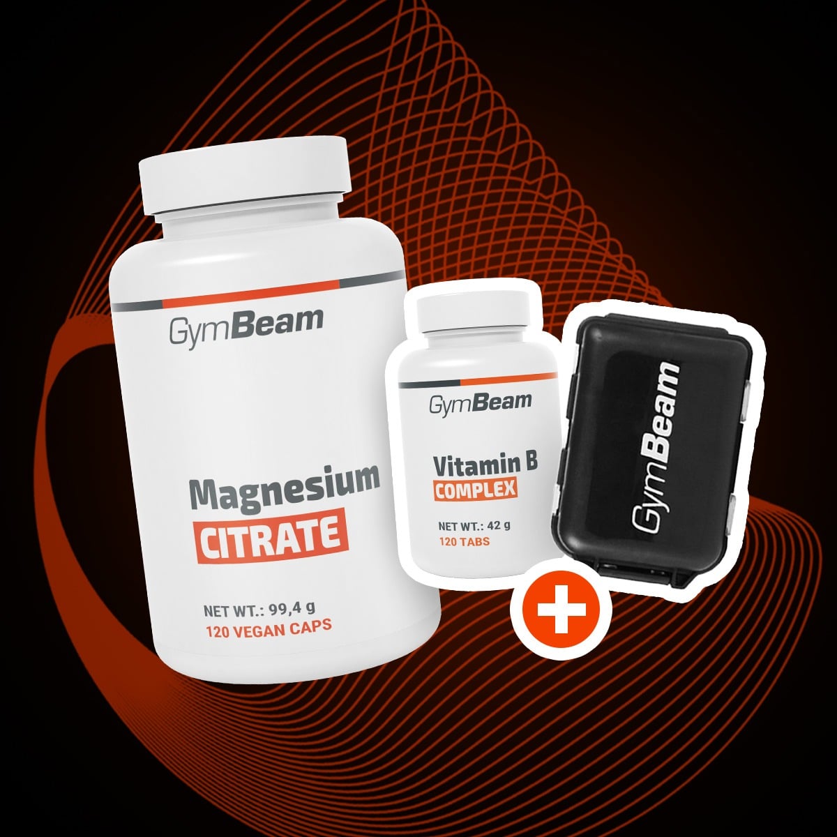 Magnezijev citrat kapsule - GymBeam + darili