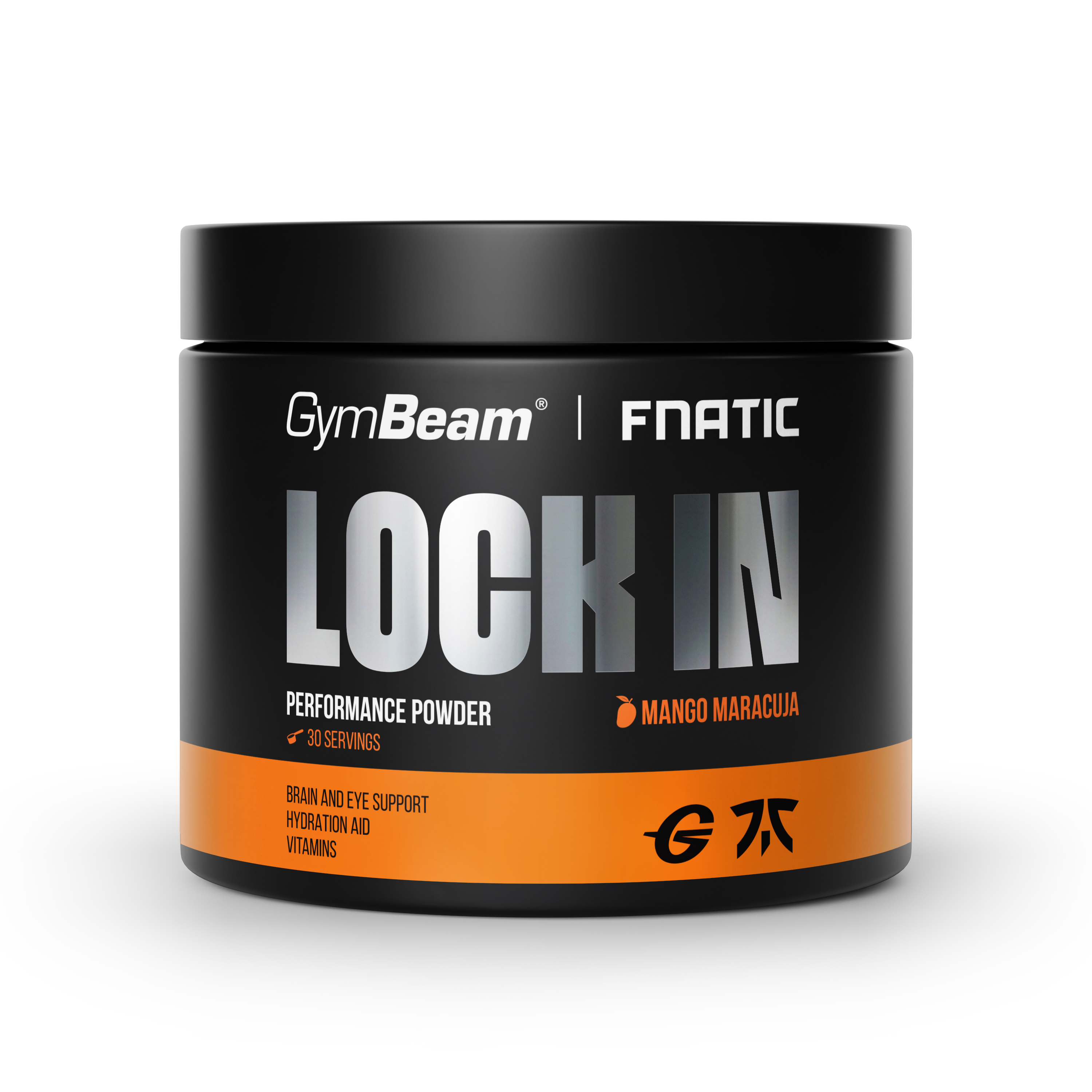 Nootropna pija za igre LOCK IN x Fnatic - GymBeam