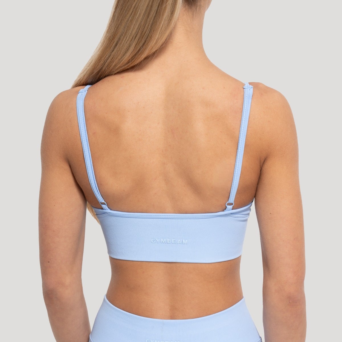 Športni nedrček Luma Baby Blue - GymBeam