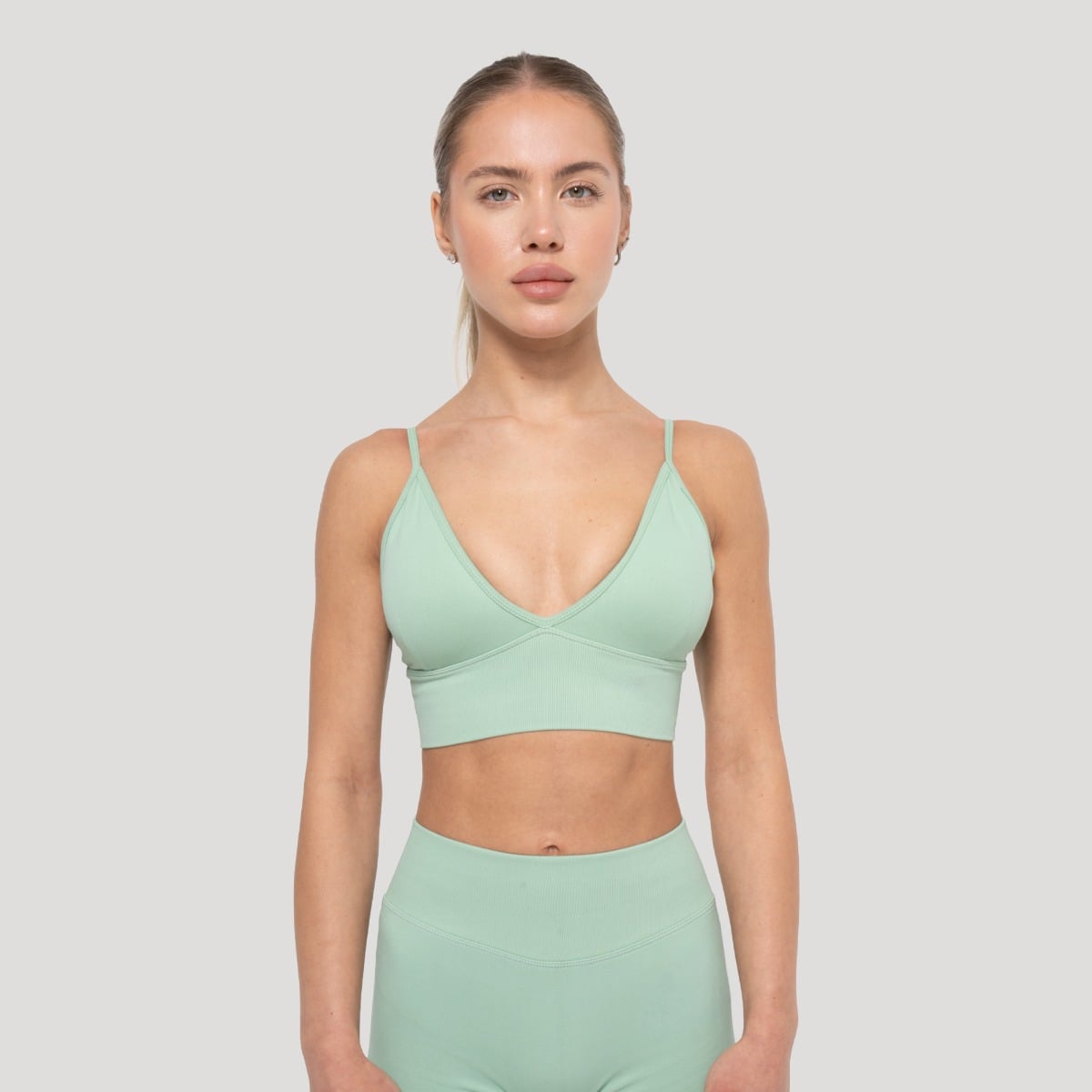Luma Sports Bra Pistachio - GymBeam