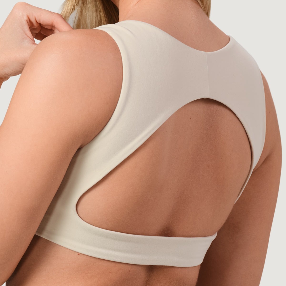 Športni nedrček NEO Almond – GymBeam