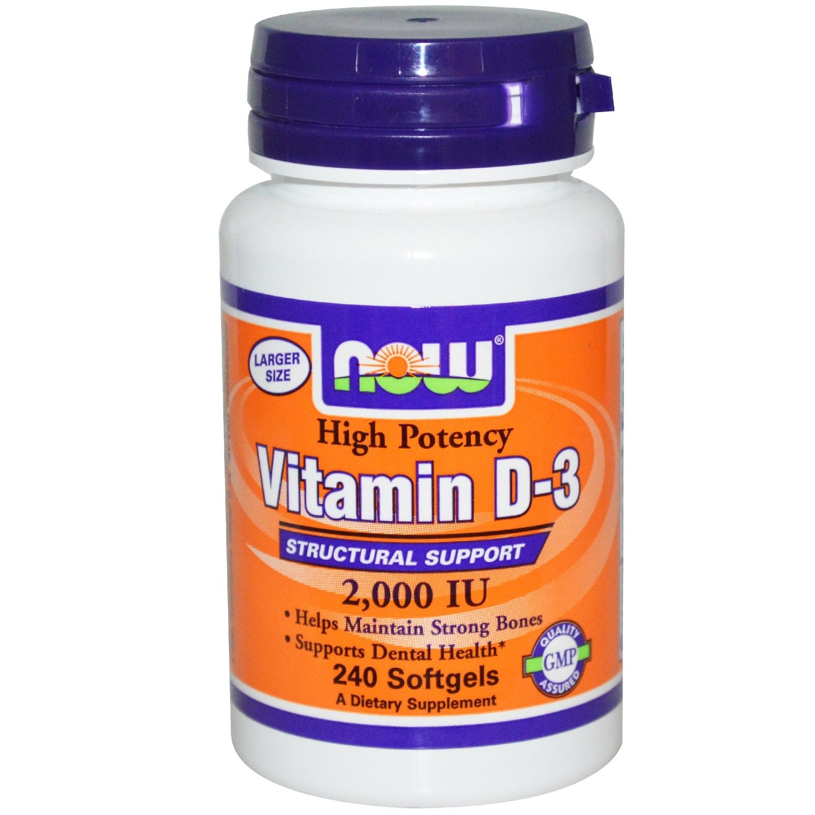 Vitamin D-3 2000 IU - NOW Foods