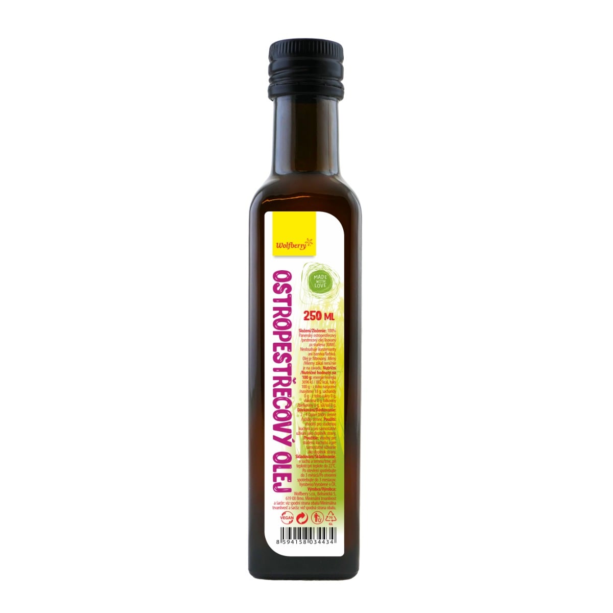 Olje pegastega badlja - Wolfberry