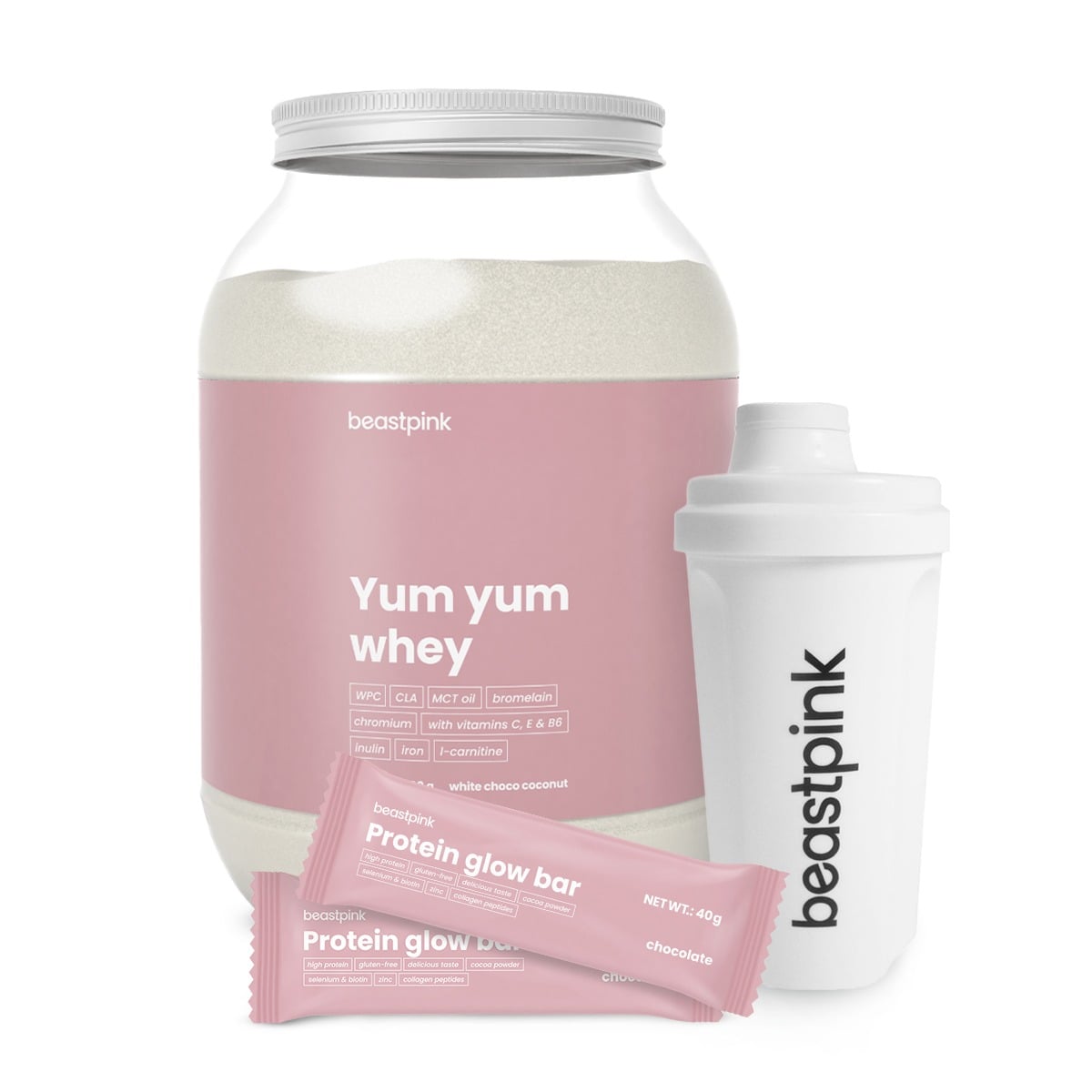 Yum Yum Whey - BeastPink + darili