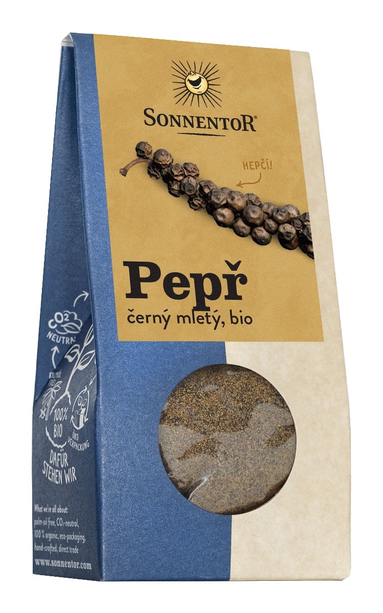 BIo Mleti Črni Poper 50 g - Sonnentor