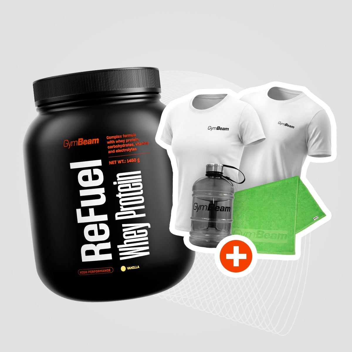 Sirotkine beljakovine ReFuel - GymBeam + darilo