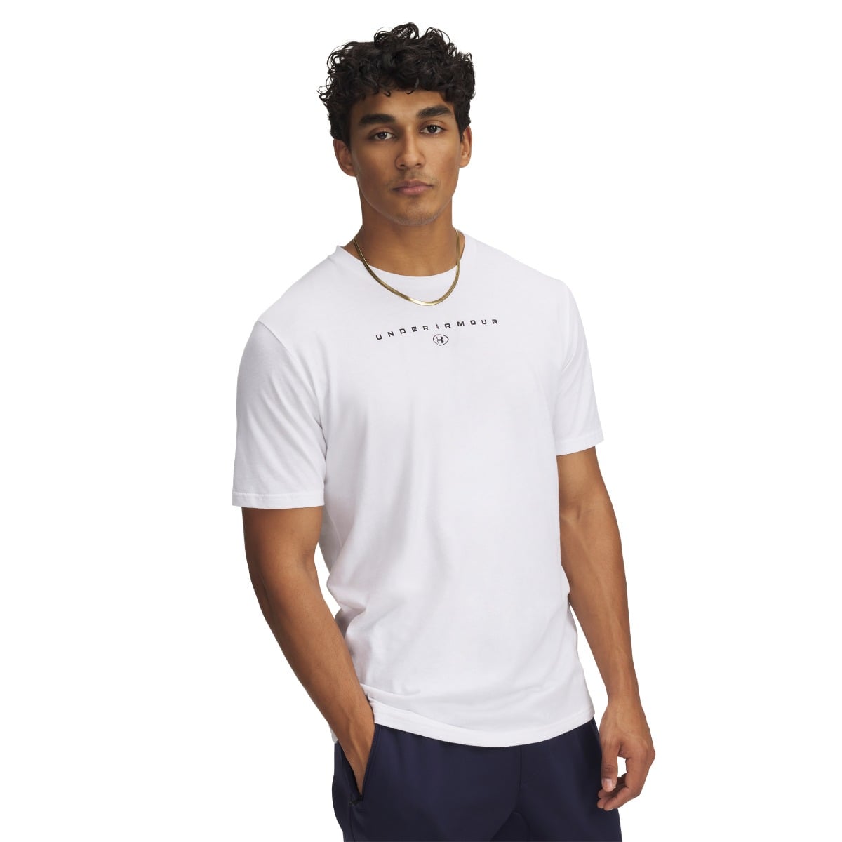 Majica s kratkimi rokavi Stacked Logo SS White - Under Armour