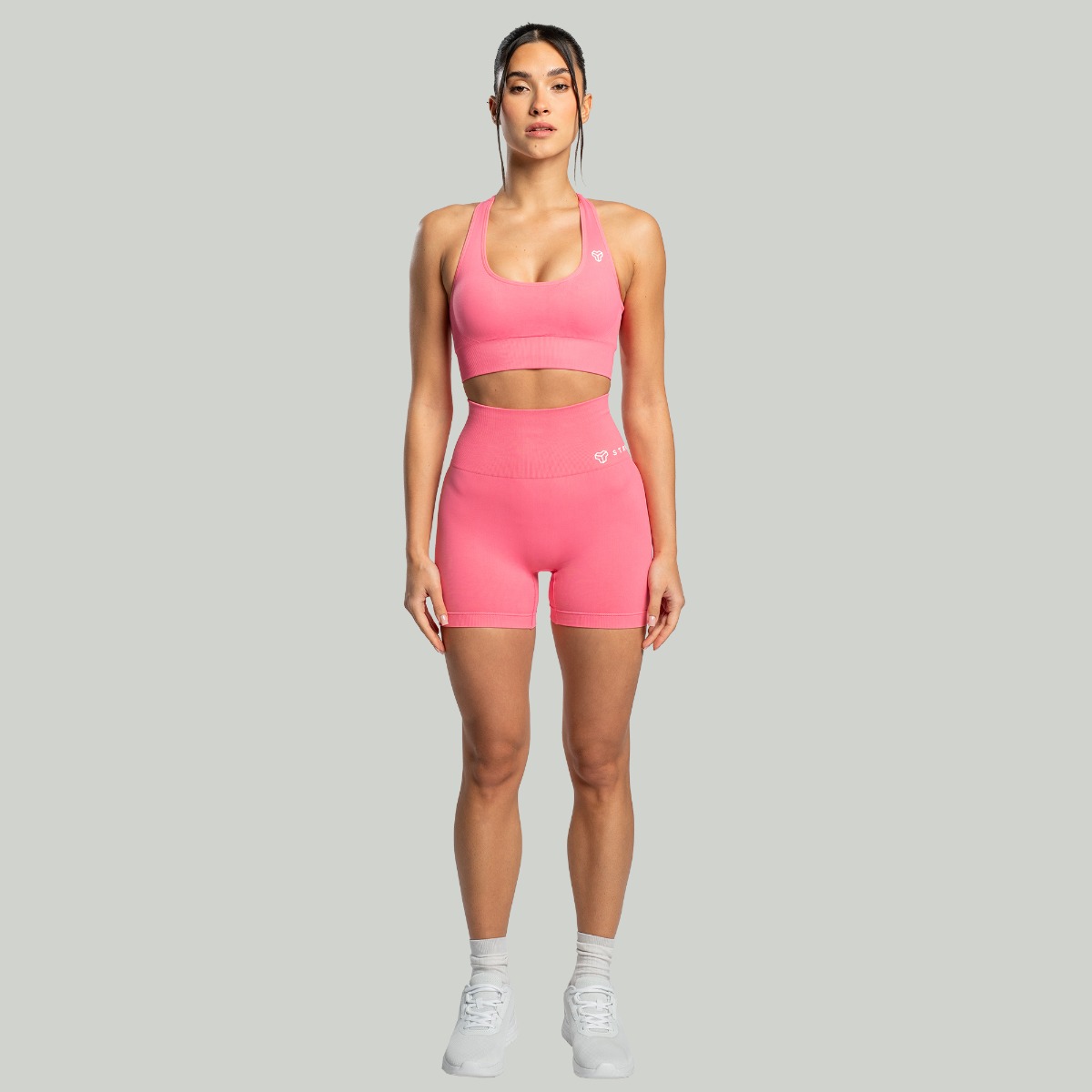 STRIX Športni nedrček Seamless Sorbet - Velikost: S | Barva: ružová | Teža: 0,10496 g | Pakiranje: 105 · záber 6