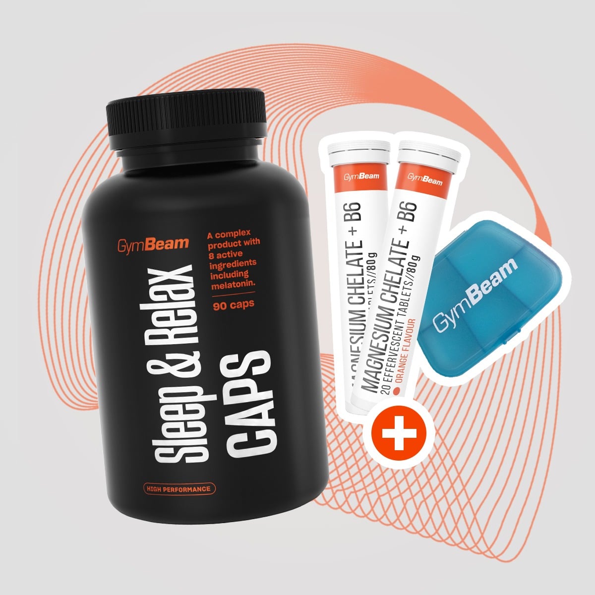 Kapsule Sleep & Relax - GymBeam + darili