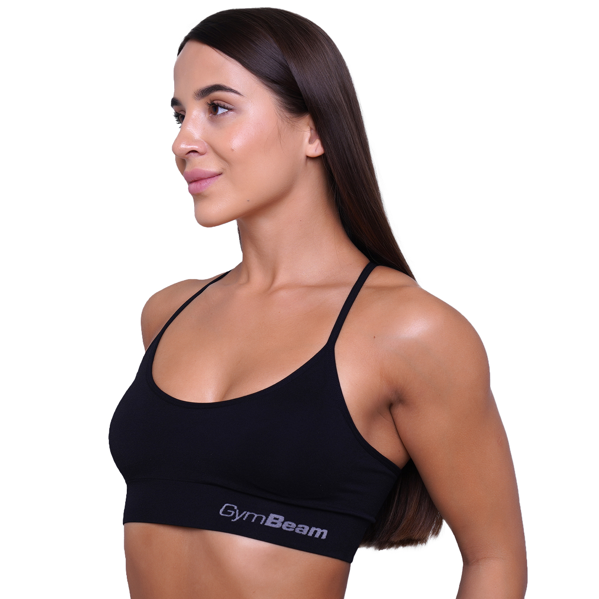 GymBeam Športni nedrček String Black - Velikost: XXL | Barva: čierna | Teža: 0,08 g · záber 10