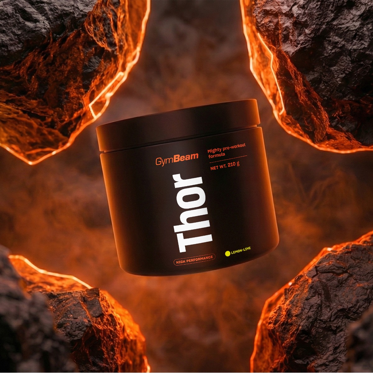 Thor - GymBeam 210 g - lemon-lime