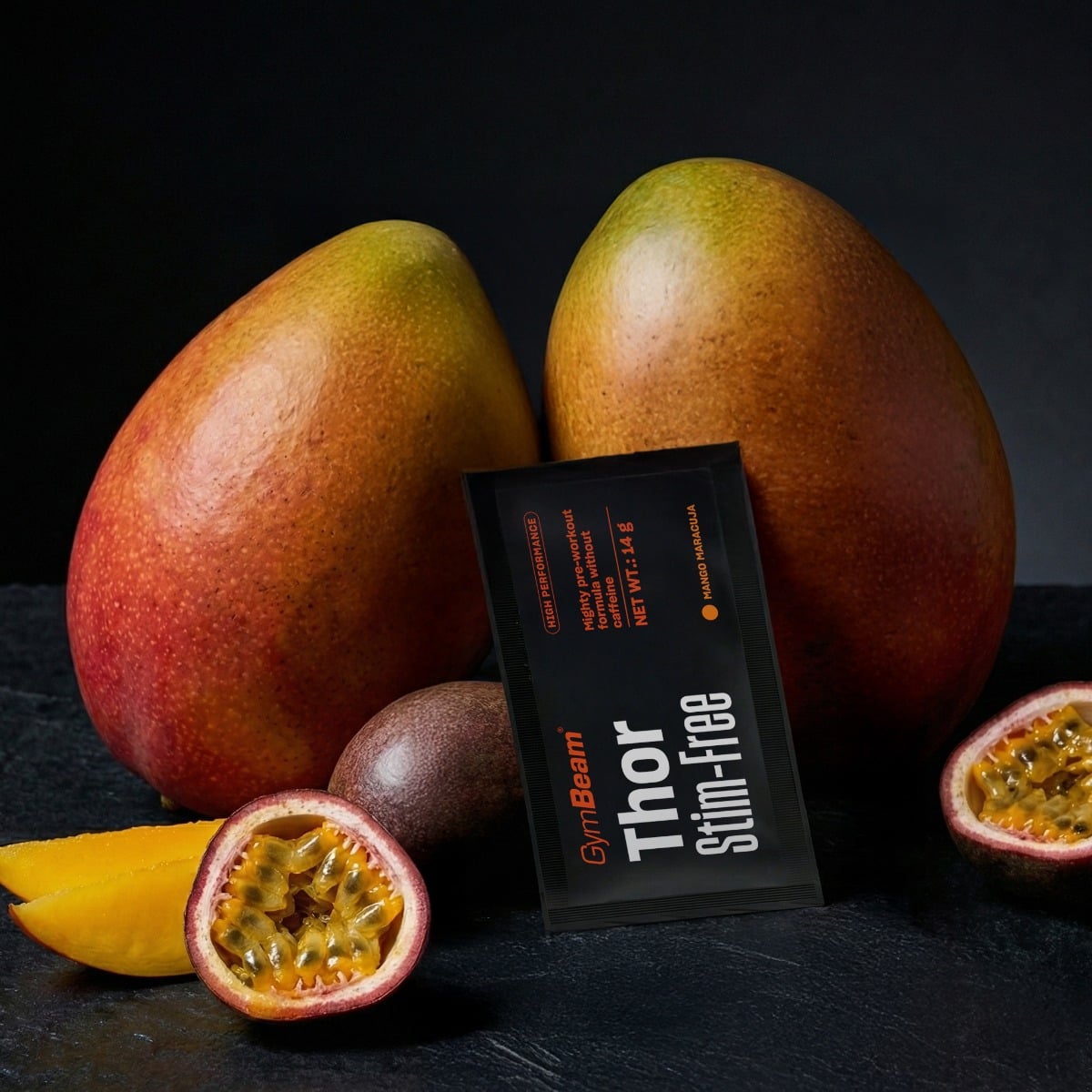 Thor Stim-Free vzorec - GymBeam 14 g - mango - maracuja