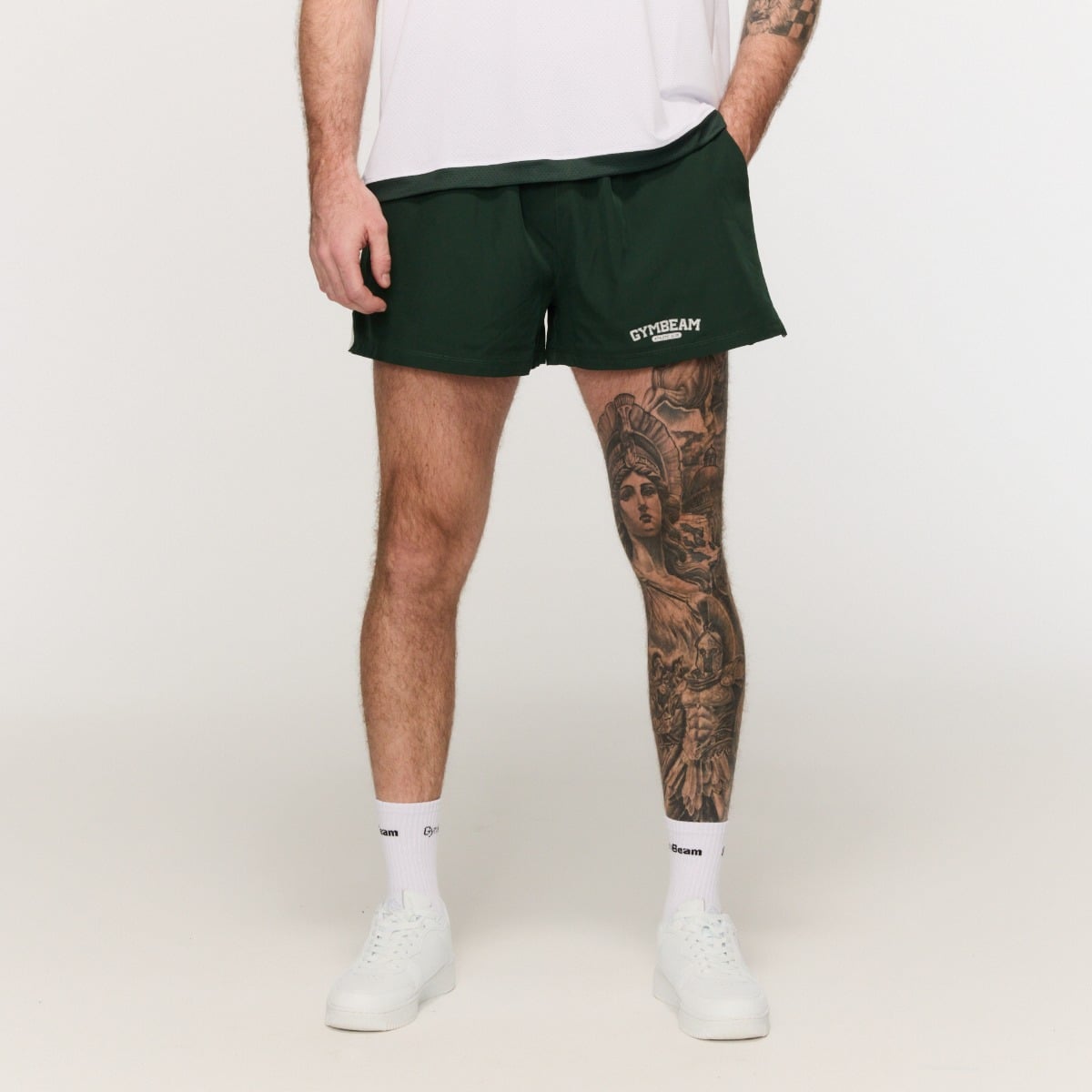 Kratke hlače Varsity Green – GymBeam