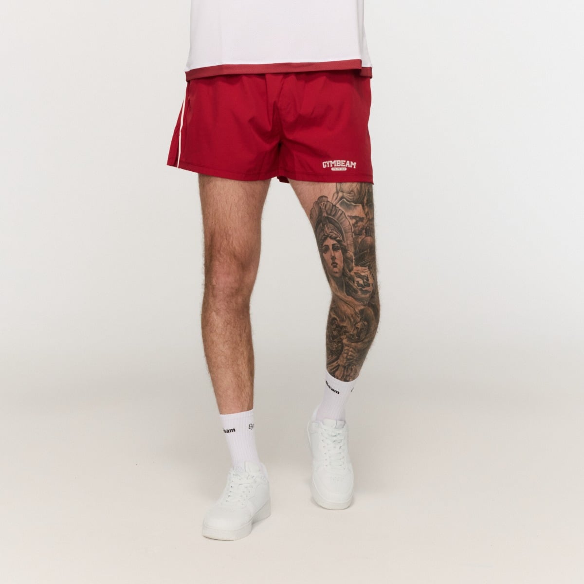 Kratke hlače Varsity Red – GymBeam