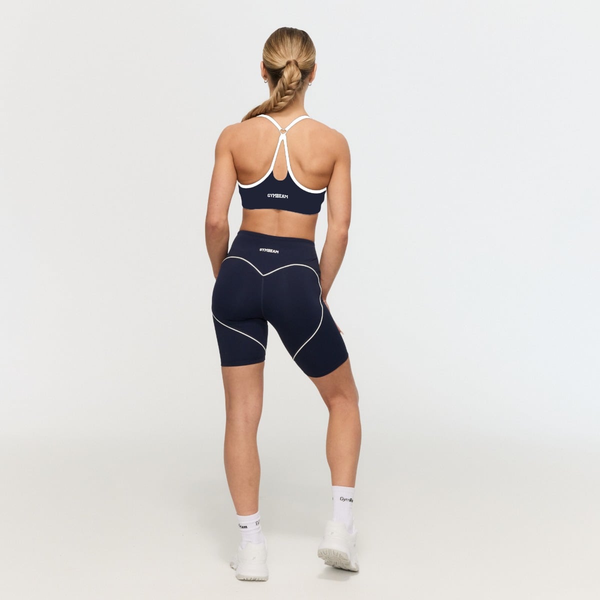 Športni nedrček Varsity Blue - GymBeam
