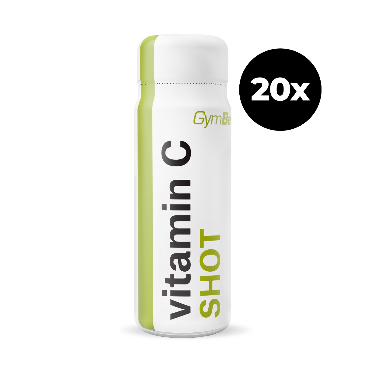 GymBeam Vitamin C shot - Okus: Llimona - limeta | Vek: Odrasli | Teža: 20 x 60 ml · záber 8