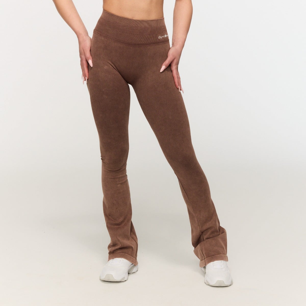 Ženske brezšivne hlače Fierce Brown - GymBeam