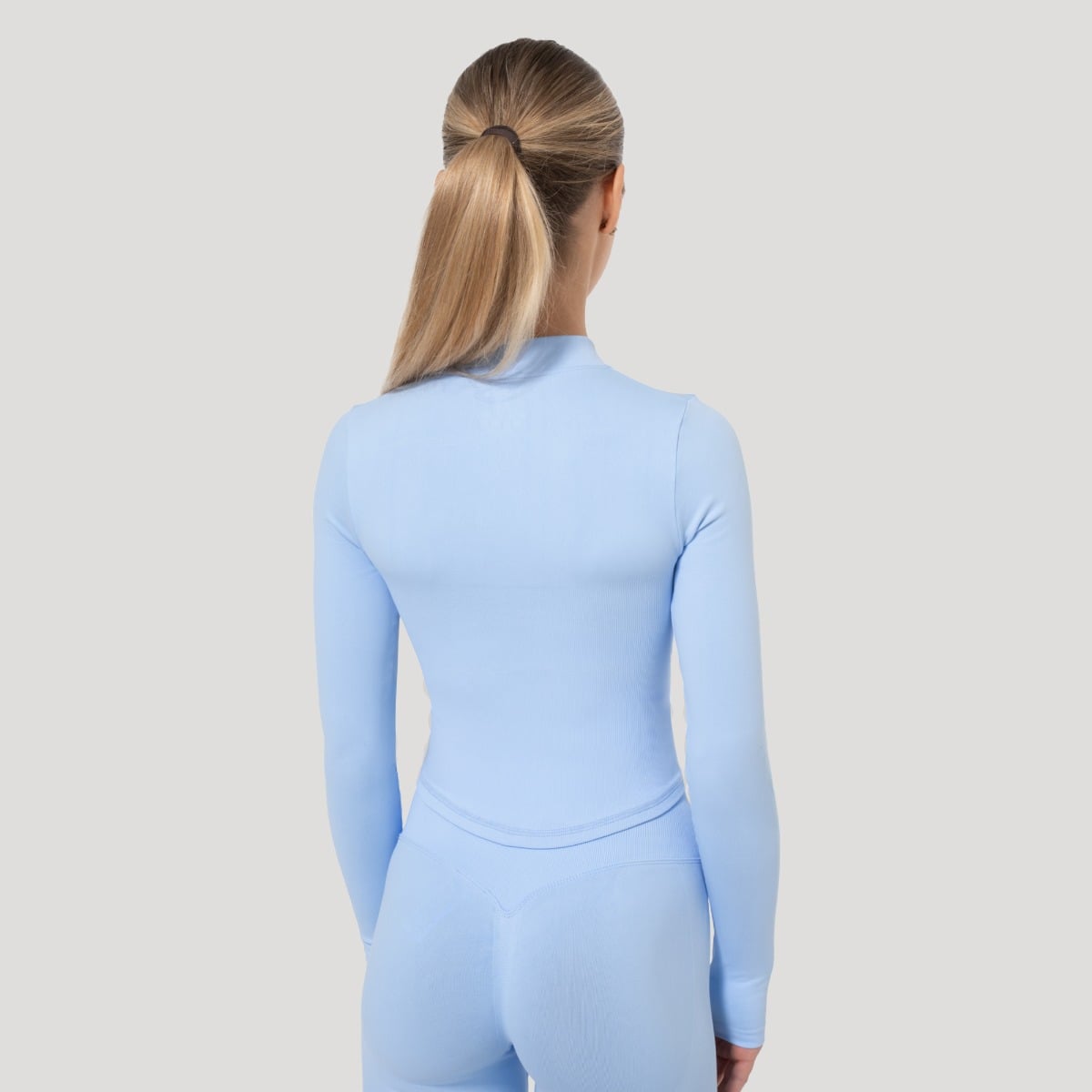 Ženski športni top Luma Baby Blue - GymBeam