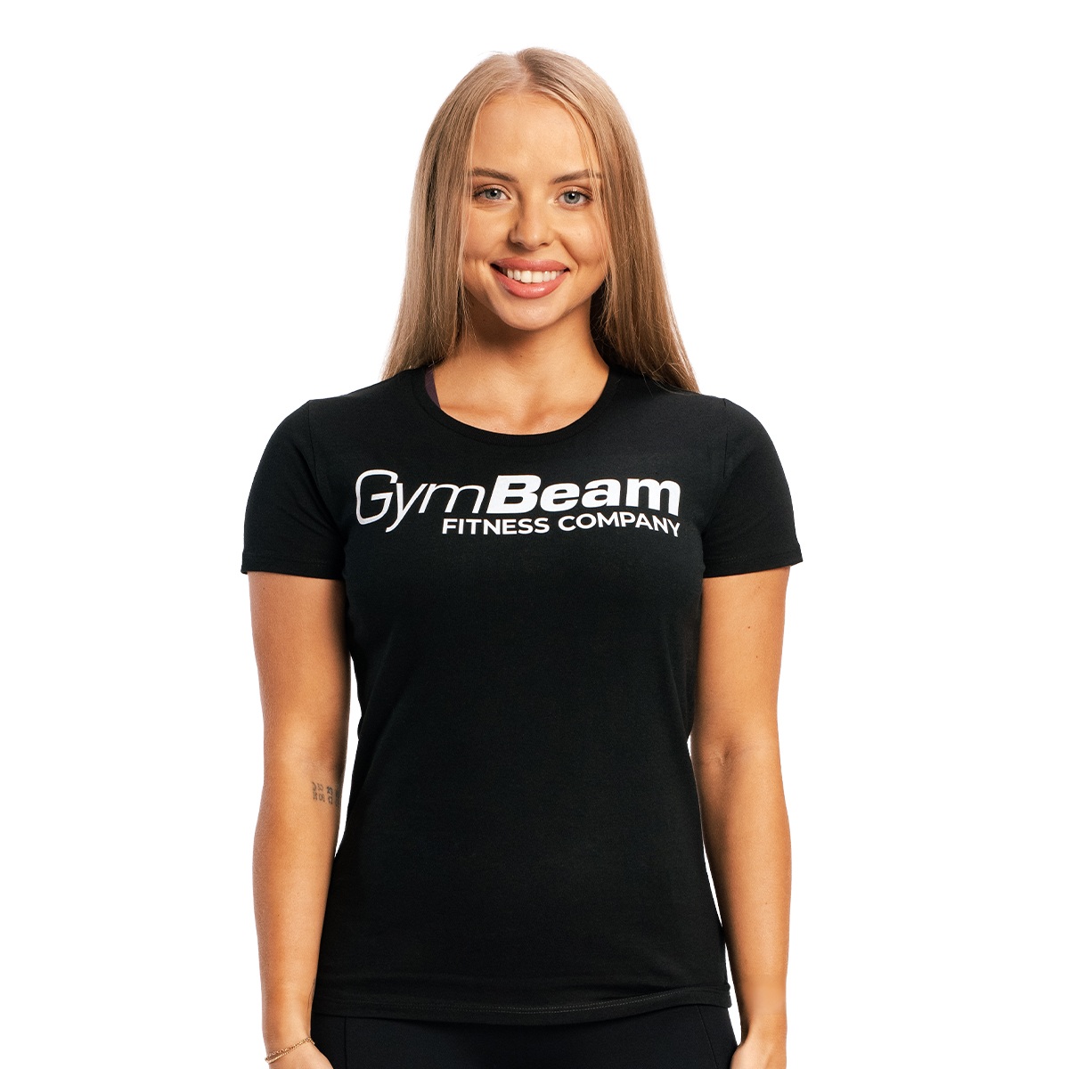 GymBeam Ženska majica Fitness Black - Velikost: XS | Barva: čierna | Teža: 0,1 g · záber 6