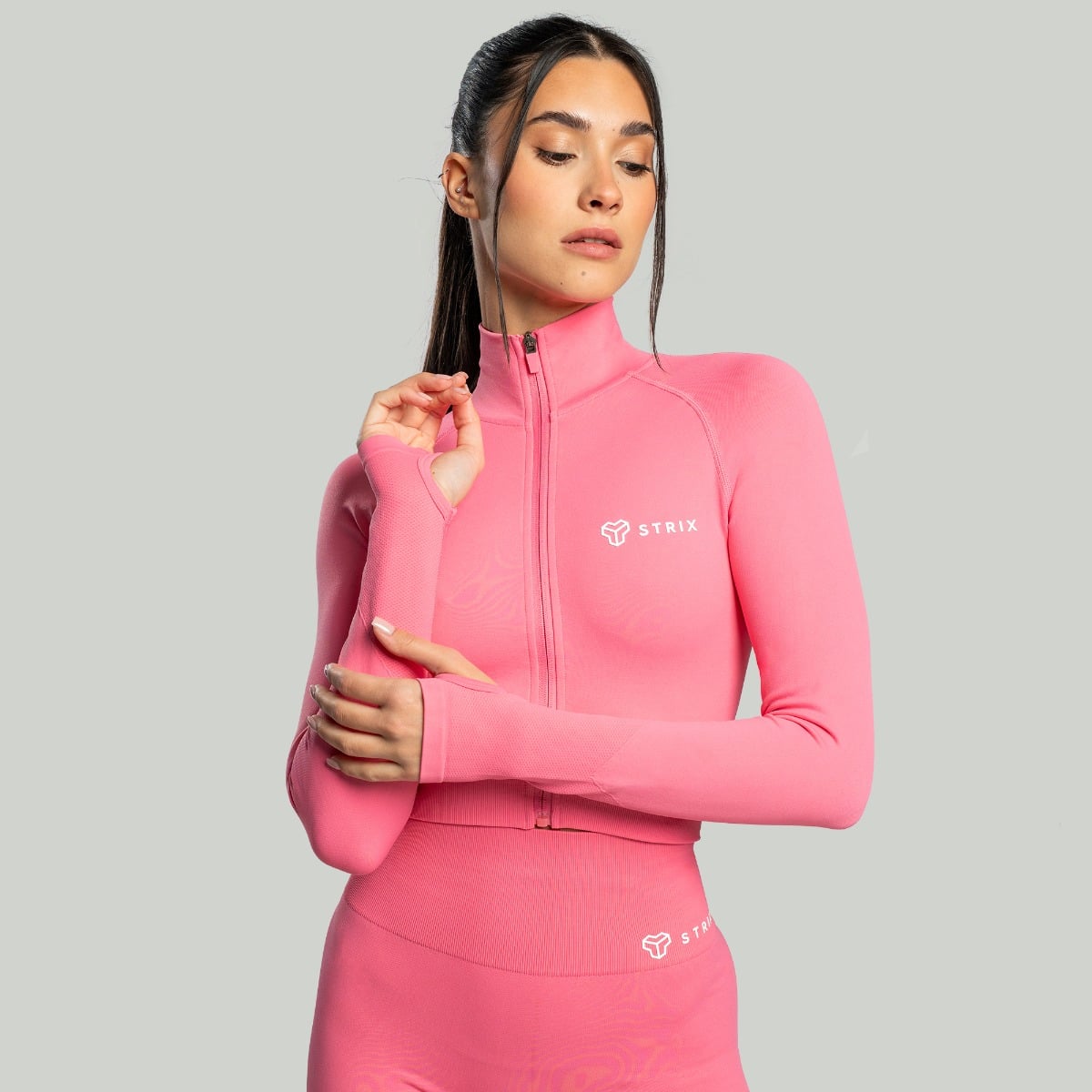 Ženski cropped top Seamless Sorbet - STRIX