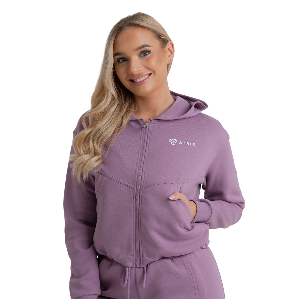 STRIX Ženska jopica s kapuco ZOA Orchid - Velikost: L | Barva: fialová | Teža: 0,5916 g | Pakiranje: 33 · záber 6