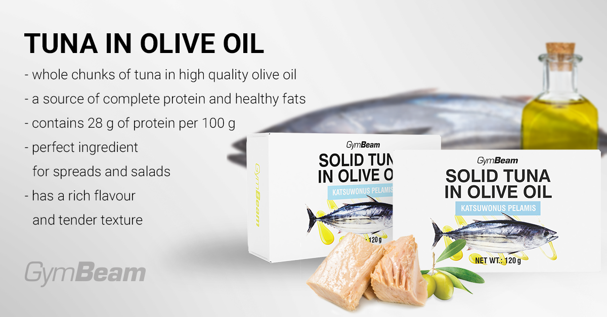 Tuna v oljčnem olju - GymBeam