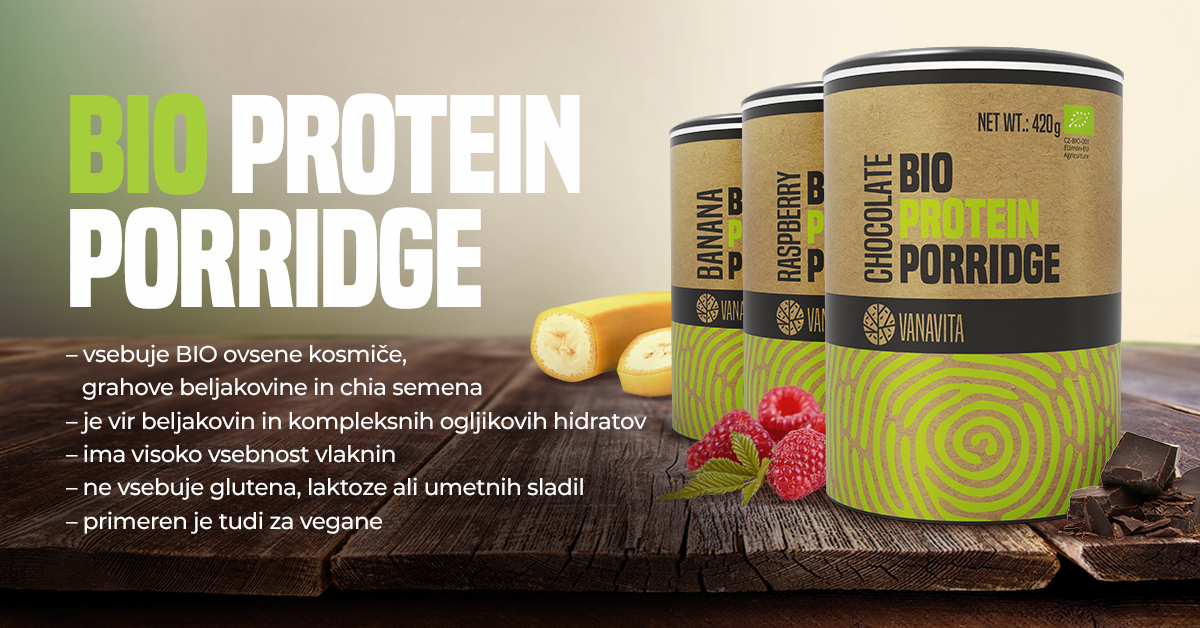 BIO Beljakovinska kaša - VanaVita