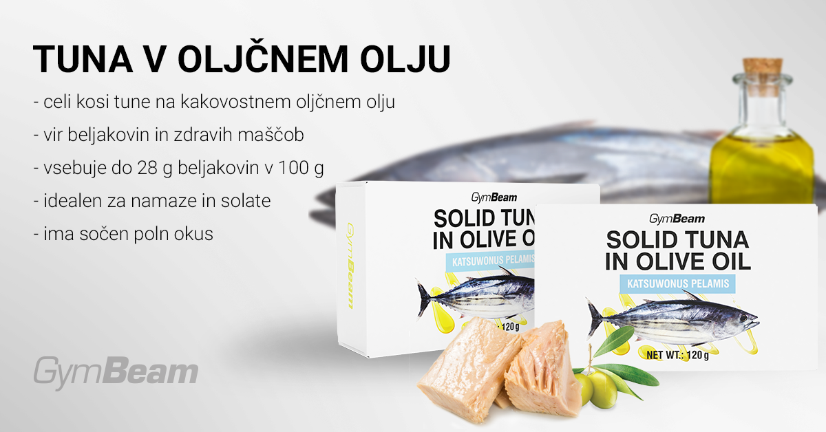 Tuna v olivnem olju - GymBeam